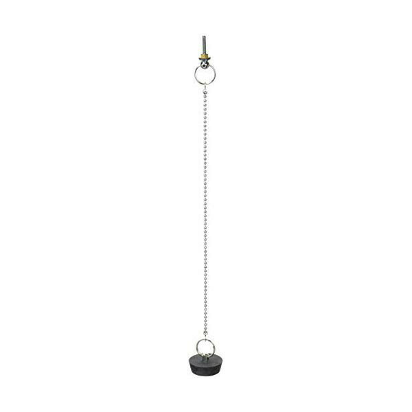 SANEI ゴム栓 洗面用 ヒートン クサリ付き 外径34mm 高さ11mm PH28 サンエイ 水栓 ブラック 三栄水栓 排水用品 型式 洗面 三栄水栓製作所 水道用品 旧三栄水栓製作所 洗面用品 洗面所 洗面台 チェーン 人気商品