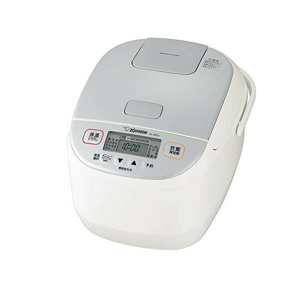 象印 NL-DB18-WA 炊飯器 1升 マイコン式 極め炊き ホワイト ZOJIRUSHI 象印マホービン 一升 プレゼント 無洗米 炊飯 新生活 キッチン家電 保温 ふっくら ごはん 一人暮らし タイプ ギフト かため 大容量 人気商品