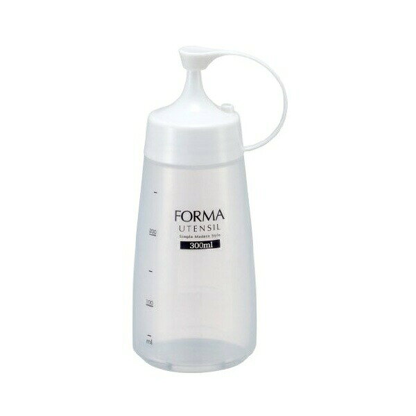 ASVEL 調味料ボトル 細口 ホワイト 300ml A2142 ドレッシング ソース…