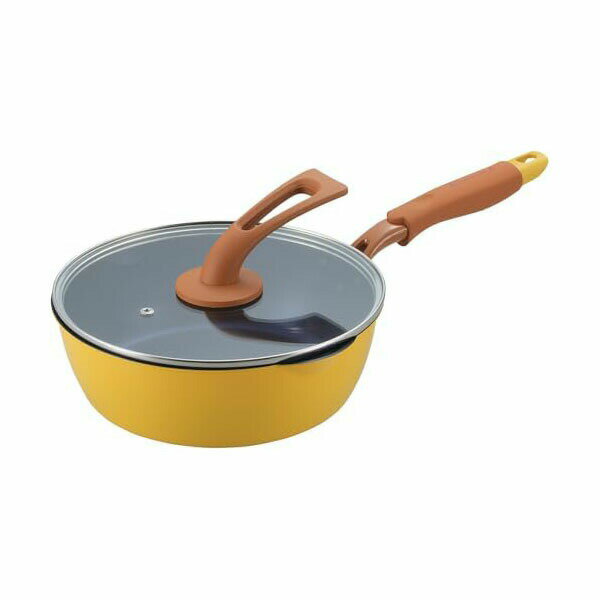 Ih Incompatible - 一条もんこのカレーパン ガラス蓋付き 24cm IM-24F 人気商品