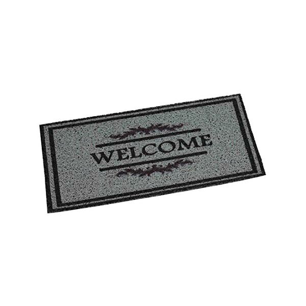 ▼まとめ買いがおすすめ！ 2個セット（お得） 3個セット（特売） 5個セット（限定） 10個セット（必見） ●サイズ:幅24×奥行55×高さ1cm●材質:表面/PVC、裏面/PVC●原産国:中国●梱包サイズ:28.0 x 25.0 x 3.0 cm・色：ウェルカム・材質：ポリ塩化ビニル・ブランド：ベストコ(Bestco)●デザイン性が高くエントランスをおしゃれに演出するマットシリーズクッション性に優れ、汚れをしっかり落とす。若者と1人暮らし用に最適24×55cmサイズ。5デザイン、4サイズなので、様々なシーンで好きなデザインとサイズをお選びいただけます。・メーカー：ベストコ(Bestco)・商品モデル番号：ND-9912・製品サイズ：90 x 60 x 0.03 cm; 480 g 【検索用キーワード】 60 かわいい コンパクト 屋外 汚れ落とし 洗える AS 1枚 24 玄関マット▼まとめ買いがおすすめ！ 2個セット（激安） 3個セット（爆安） 5個セット（必見） 10個セット（お得）