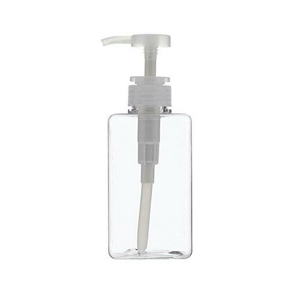 【3個セット】 ベストコ Bestco シャンプー用ディスペンサー クリア 450ml ネトヨン レ スクエア ボトル ND-4335 スプレーボトル 詰め替えボトル ディスペンサー ネトヨン ネトヨンレ 高品質