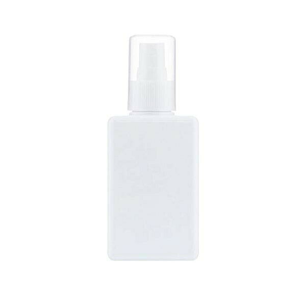 【10個セット】 ベストコ Bestco スプレーボトル ホワイト 150ml ネトヨン・レ スクエア ND-4362 容器 ミスト 旅行 持ち歩き 空ボトル 詰め替え ミニ おしゃれ 詰め替えボトル ディスペンサー 小さい 携帯 ネトヨン シンプル 高品質
