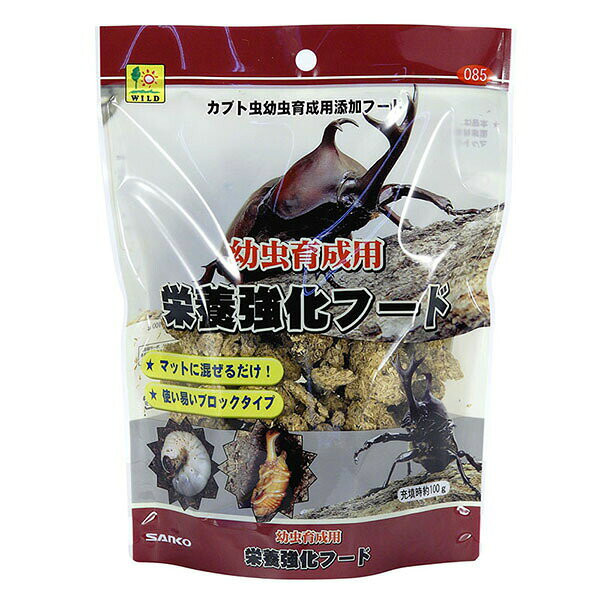 Rakuten - 【12個セット】 三晃商会 幼虫育成用 栄養強化フード サンコー ペット 昆虫 安心素材