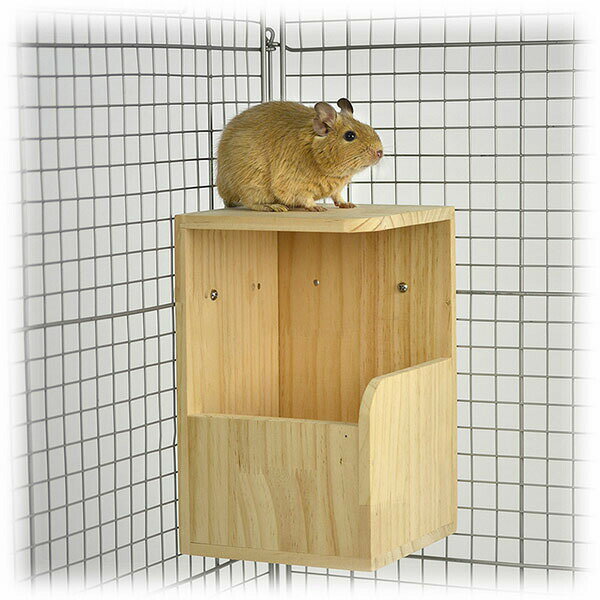 【6個セット】 三晃商会 スリーウェイハウス ハリネズミ 小動物用品 レイアウト 小動物用ハウス おうち チンチラ 小動物 シマリス サンコー リス グッズ モルモット ペット デグー おもちゃ ケージ 隠れ家 安心素材 2