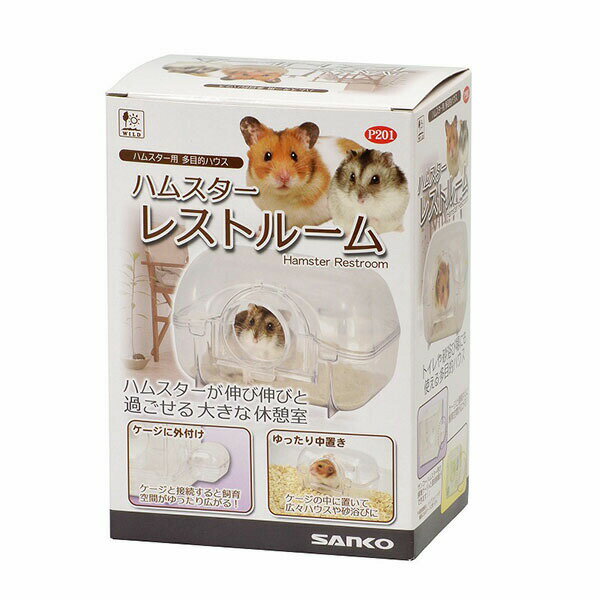 Other - 【6個セット】 三晃商会 ハムスター レストルーム ジャンガリアン 小動物用品 ゴールデン おうち 清潔 小動物 トイレ サンコー グッズ 掃除 砂浴び ペット 飼育 ハウス 安心素材