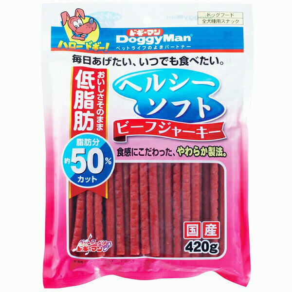 樂天商城 - 【10個セット】 ドギーマン ヘルシーソフトビーフジャーキー 420g ドッグ フード ドック フード 犬 イヌ いぬ ドッグ ドックdogワンちゃん 安心素材
