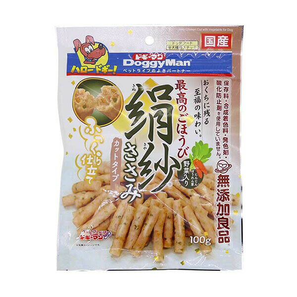 【3個セット】 ドギー ササミ ジャーキー カット 100入 犬用おやつ ドッグフード ...