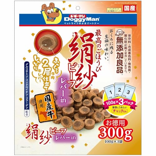 樂天商城 - ドギーマンハヤシ食品営業部 絹紗ビーフ レバーin 300g