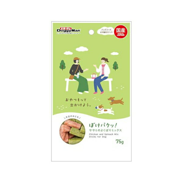 Rakuten - 【3個セット】 ドギーマンハヤシ食品営業部 ぽけパクッ! ササミのよくばりミックス75g