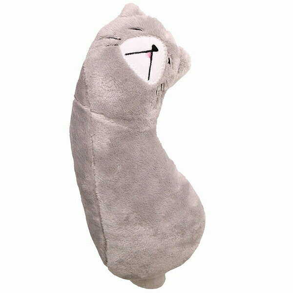 ウルマックス 楽天市場店の【10個セット】 ドギーマン あごのせにゃん眠枕 ごろ猫 舌ペロ 1個 猫 幅11cm×縦32cm×厚み7cm ドギーマンハヤシ クッション ペット用品 ぬいぐるみ キャット グッズ ペット かわいい 猫用玩具 猫用品 キャティーマン 安心素材｜アングル2