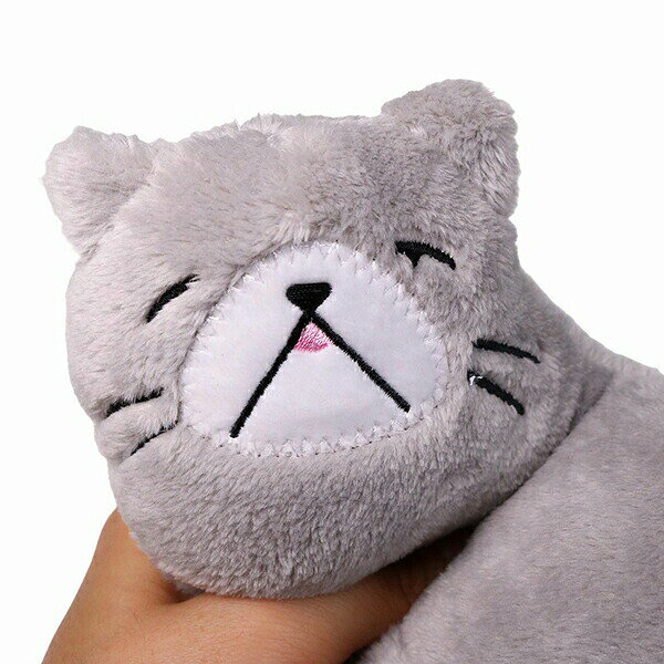 ウルマックス 楽天市場店の【10個セット】 ドギーマン あごのせにゃん眠枕 ごろ猫 舌ペロ 1個 猫 幅11cm×縦32cm×厚み7cm ドギーマンハヤシ クッション ペット用品 ぬいぐるみ キャット グッズ ペット かわいい 猫用玩具 猫用品 キャティーマン 安心素材｜アングル3