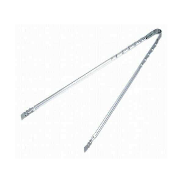 【10個セット】 キャプテンスタッグ レスト ロング 炭バサミ 60cm M-7640 (火バサミ トング) ロング炭バサミ 火バサミ 炭用トング アウトドア トング 亜鉛めっき鋼板 バーベキュー ホワイトデー 家庭用 店舗用 焚火 はさみ アウトドア用品