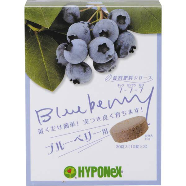 【10個セット】 ハイポネックスジャパン 錠剤肥料シリーズ ブルーベリー用 初心者向け ガーデニング 園芸用 緩効性 農業資材 錠剤肥料 ハイポ 置肥 化成肥料 農業 ビギナー向け 置くだけ 農業用品 ハイポネックス 園芸用品 追肥 園芸 ガーデニング用品
