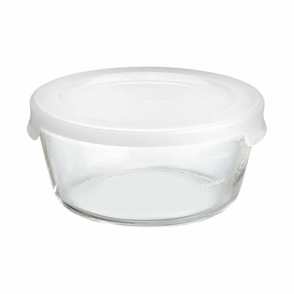 Storage Bins - 【10個セット】ハリオ 耐熱ガラス製 保存容器 丸 600ml MST-60-TW 人気商品