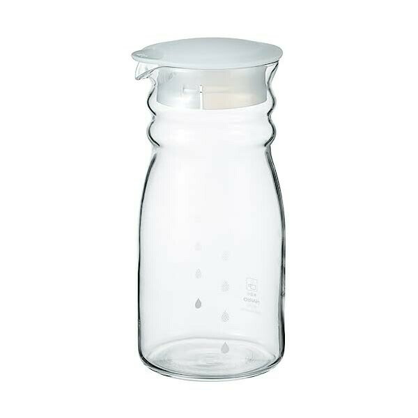 【10個セット】 HARIO フリー ポット 700ml 耐熱ガラス ホワイト 冷水ポット 麦茶...