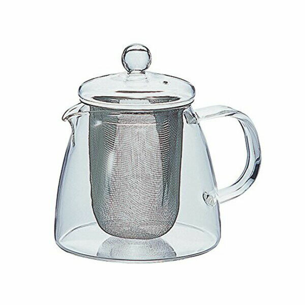 【2個セット】 HARIO リーフ ティ ポット ・ ピュア 2人用 360ml CHEN-36T ハリオ カフェ 食器 プレゼント 食洗機対応 抽出 キッチン 品番 お茶 茶器 ティーポット アイス ホテル 可愛い ボトル 電子レンジ対応 洗いやすい 高品質