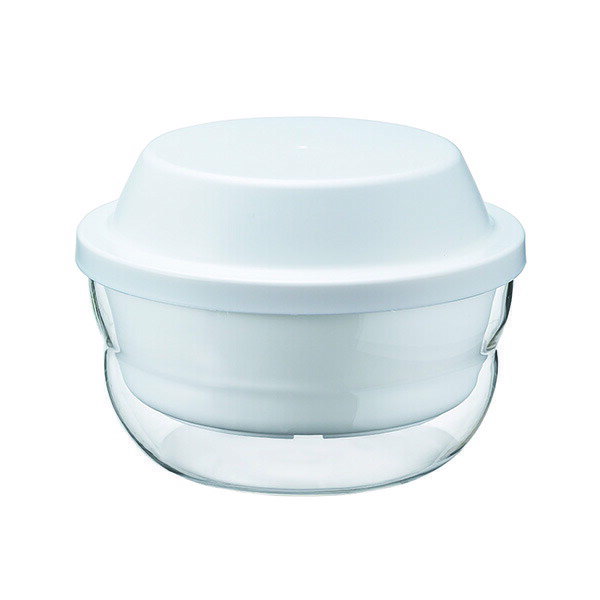 【2個セット】 ハリオ XMK-120-W () ガラスのレンジ蒸し器 満水容量1,200ml ホワイト HARIO おかず 簡単 スチーマー プレゼント 手作り 品番 新生活 簡単調理 せいろ レンジ調理 日本製 レンジ ボール 耐熱 電子レンジ用 高品質