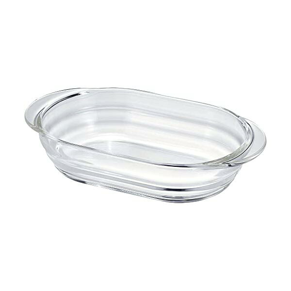 【2個セット】 HARIO ハリオ 日本製 耐熱ガラス製 グラタン皿 600ml BUONO kitchen HGZO-60-BK クリア クッキング 洋食器 高品質
