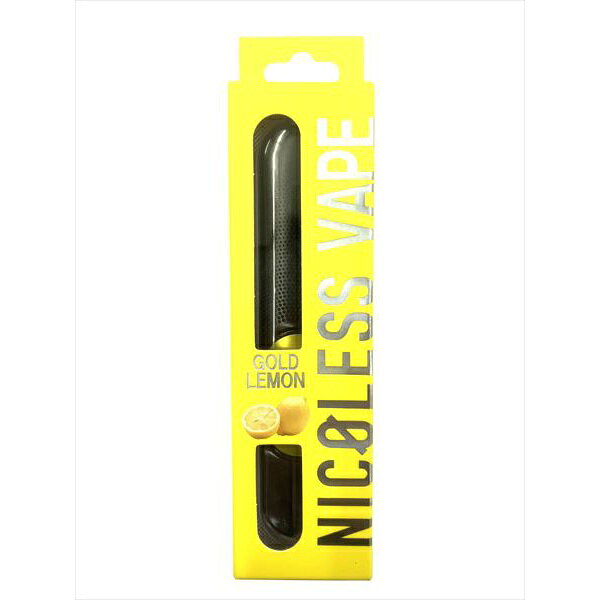 【100個セット】 使い切り電子ベイプ NICOLESSベイプ ゴールドレモン