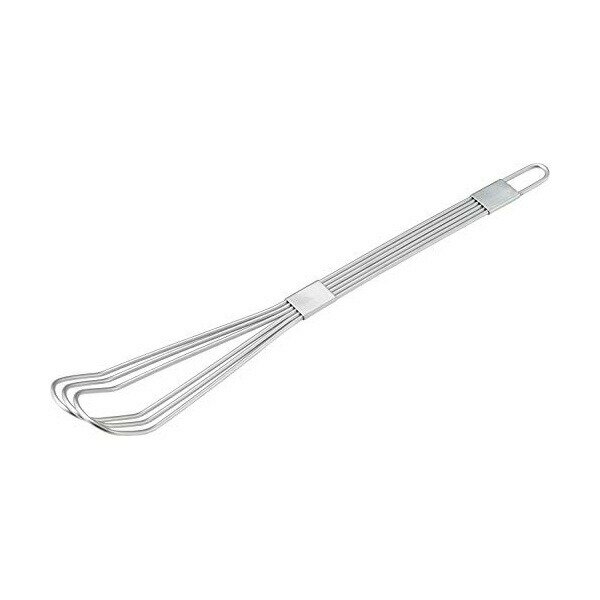 Potato Mushers - 【2個セット】 ヨシカワ 日本製 全長18.8×幅3cmマッシャー & ホイッパー 料理 シルバー YJ2810