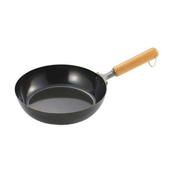 Ih Compatible - 【3個セット】 ヨシカワ フライパン IH対応 鉄製 22cm 日本製 炒め鍋 NEWグルメパワー SJ3168 燕三条 鉄フライパン キッチン 調理 ガス火 ブラック グリルパン おしゃれ 調理器具 直火 直火対応 いため鍋 シンプル 調理道具 高品質