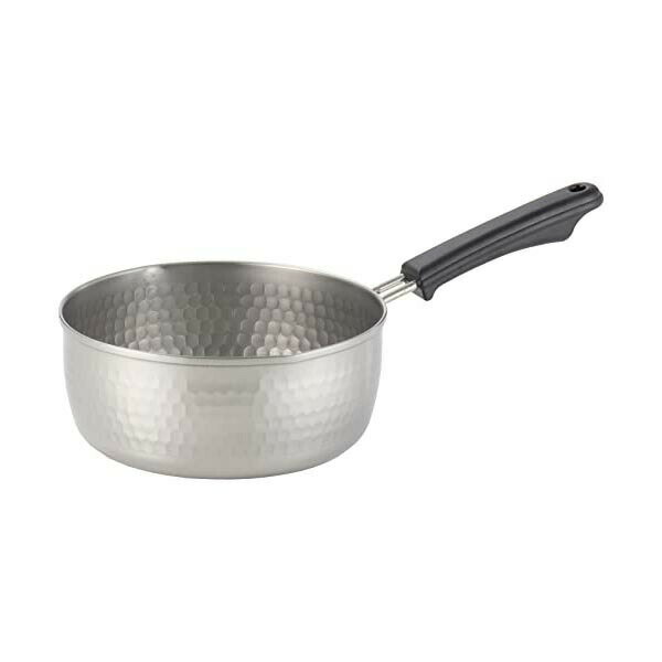 Ih/Gas Compatible - 【2個セット】 ヨシカワ 雪平鍋 20cm 日本製 IH対応 味壱 ステンレス雪平鍋 SJ3413 燕三条 行平鍋 キッチン ガス火 キッチンツール ステンレス製 ゆきひら鍋 キッチン用品 ステンレス おしゃれ ガス火対応 料理 シルバー 高品質