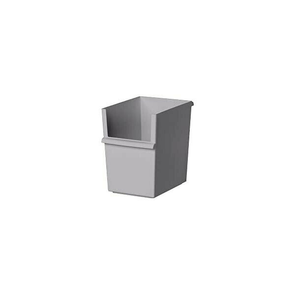 Plastic - 【2個セット】 ライクイット like-it 小物収納 レトルト食品 収納 ケース コンテナー スリム 深型 約幅19x奥26.8x高26cm グレー 日本製 JTR-04 リサイクルプラスチック30%以上配合 収納ボックス パントリー収納 小物 整理 高品質