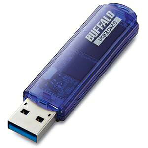 【3個セット】 RUF3-C64GA-BL USB3.0対応 USBメモリー スタンダードモデル 64GB ブルー