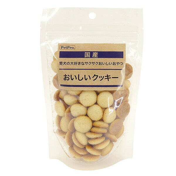 【12個セット】 ペットプロジャパン ペットプロ 国産おやつ おいしいクッキー 豆乳入り 65g インテリア 犬用おやつ クッキー おやつ ヘルシー スナック 収納 国産 ドッグ フード 家具 日本製 掃除 ペット 犬用 サクサク 室内 安心素材