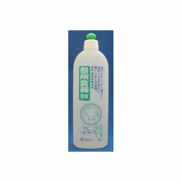【24個セット】 エルミー台所食器洗剤 500ML コーセー 食器用洗剤・自然派
