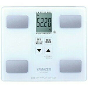 【5個セット】 ヤマゼン HCF-355-W 体組成計 ホワイト(4.0)