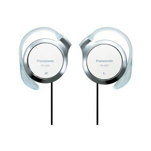 STAX - 【10個セット】 パナソニック RP-HZ47-W 耳かけ型ヘッドホン ホワイト
