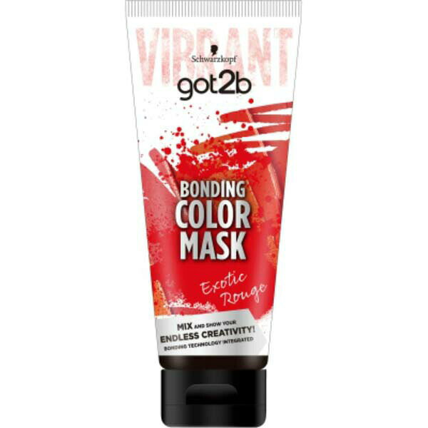 【3個セット】 got2b ボンディング・カラーマスク エキゾチックルージュ セルフカラー 派手髪 ヘンケルジャパン インナーカラー カラーマスク ボンディング おしゃれ染め シュワルツコフ ブリーチ ヘアカラー ゴットゥービー 黒髪用 トリートメント