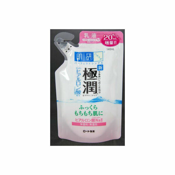 【6個セット】 肌研 ハダラボ 極潤ヒアルロン乳液 つめかえ用 ロート製薬 化粧品
