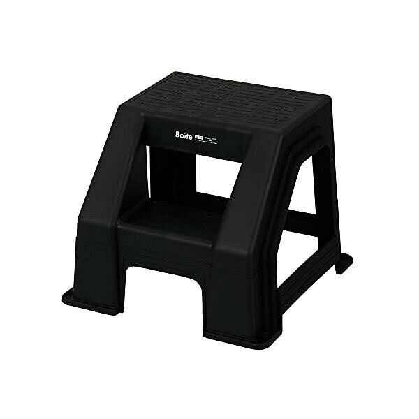 Rakuten - ベストコ 踏み台 スツールステップ 脚立 M ブラック MA-4119 Boiteガレージ スツール リビング 屋内 トイレ キッチン アウトドア 持ち運び 子供 キャンプ 軽い 日本製 用品 おしゃれ 雑貨 家具 グッズ チェア 軽量 人気商品
