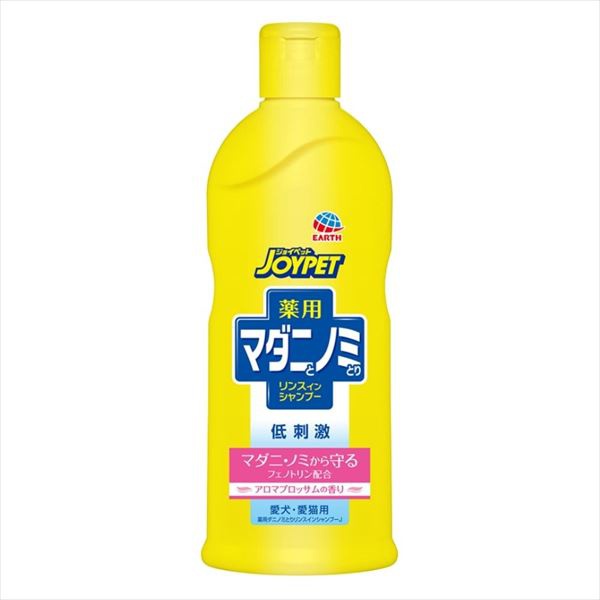 樂天商城 - アースペット 薬用 マダニとノミとりシャンプー アロマブロッサム 330ml リキッド 犬・猫 成年 アース・ペット ペット用ケア用品 ジョイペット シャンプー ペット用 お風呂 レギュラー 犬用 アース 猫用 安心素材 価格は1個のお値段です