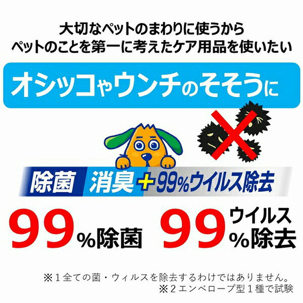 【6個セット】 アースペット JOYPET ジョイペット オシッコ汚れ専用おそうじシート...