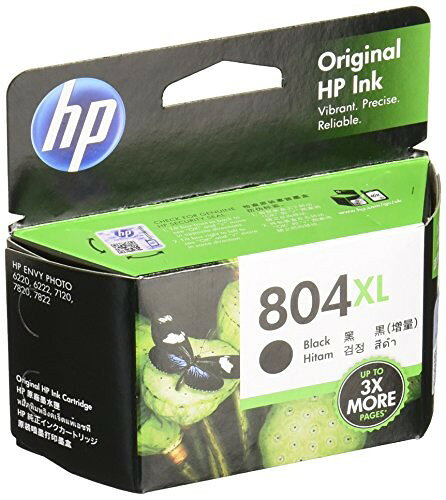 樂天商城 - 【2個セット】 HP T6N12AA 804XL 純正 インクカートリッジ 黒 増量 【国内正規品】 カートリッジ エイチピー ブラック 増量黒 インク パッカード 純正インク インクタンク ヒューレット ブラック増量 送料無料