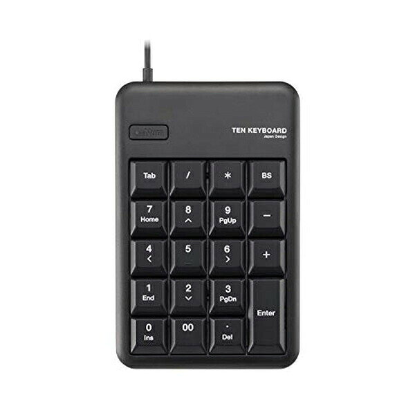 【3個セット】ELECOM テンキーパッド/TK-TCM011/Mサイズ/メンブレン/ブラック TK-TCM011BK メンブレン方式 テンキーボード 有線テンキーパッド ブラック ノートパソコン マウス キーボード テンキー メンブレン エレコム 有線 テンキーパッド オフィス用品 送料無料