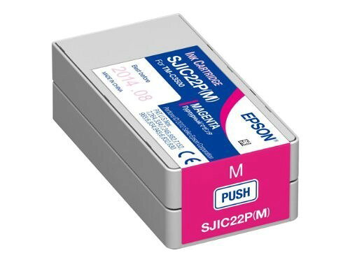【2個セット】EPSON TM-C3500用インクカートリッジ マゼンタ インクカートリッジ 純正 インク インクジェット プリンタ 純正品 ラベルプリンター エプソン 交換 マゼンダ 消耗品 インクタンク 送料無料