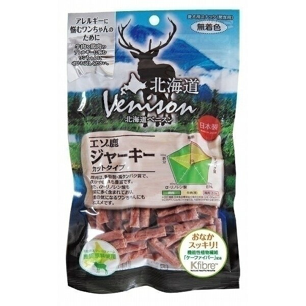 アスク 北海道ベニスン エゾ鹿ジャーキーカット150g