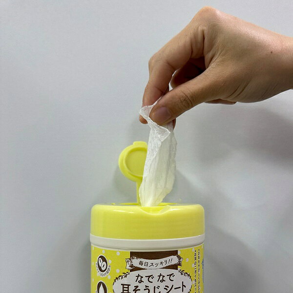 【10個セット】 本田洋行 なでなで フェイスシート 厚手 目やに用 犬猫用 緑茶エキ...