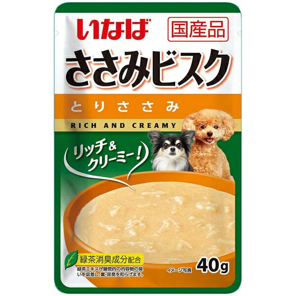 狗粮 - いなばペットフード ささみビスク とりささみ 40g