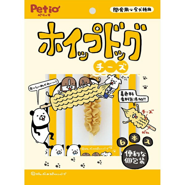 樂天商城 - 【3個セット】 ペティオ ホイップドッグ チーズ 6本入