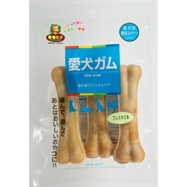 Chewing Gums - 【3個セット】 マルジョー＆ウエフク 愛犬ガム GO プレス中 3本