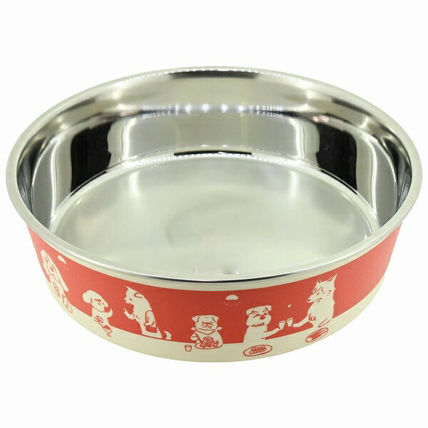 Tableware - 【6個セット】 ドギーマンハヤシ ステンレスの食器 ごはんにゃわん 犬用 S ビストロ