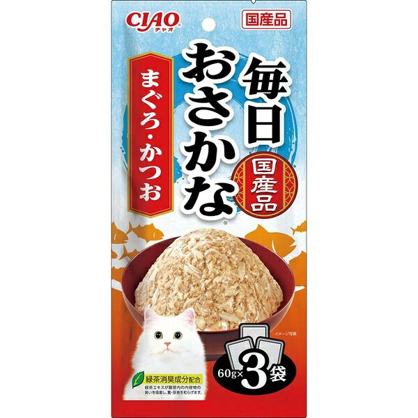 【12個セット】 CIAO チャオ パウチ まぐろ かつお ゼリー 猫用 キャットフード 毎日 いなば INABA 猫えさ 鮪 ペットフード