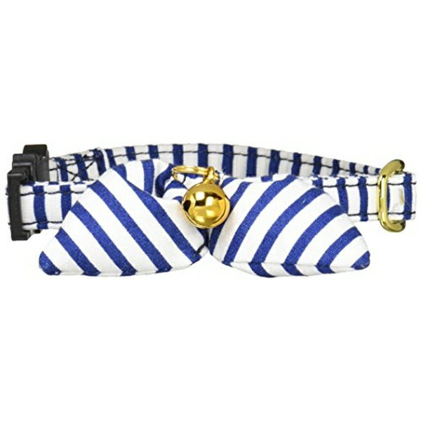 Rakuten - 【6個セット】 神戸工房 キャットカラー ボーダー 青