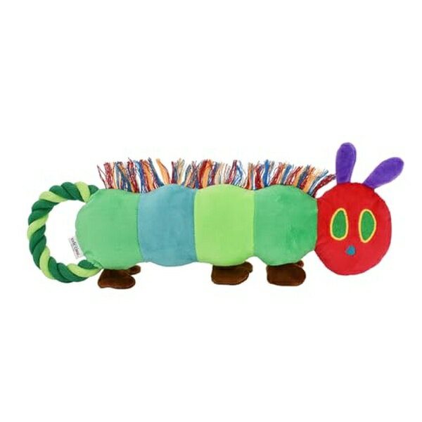  ペットセレクト 犬用 おもちゃ はらぺこあおむし forPet ふわふわ ロープトイ (M) ソフトトイ ロープ ericcarle 犬 噛むおもちゃ 力 強い ペットおもちゃ しつけ 室内 遊び 犬用品 犬のおもちゃ デンタルケア (ミディアム)